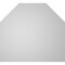 Ekena Millwork Octagonal Top Surface Mount PVC Gable Vent w/ 3-1/2"W x 1"P Standard Frame, 42"W x 38"H GVPOT42X3801SN - alternate 2